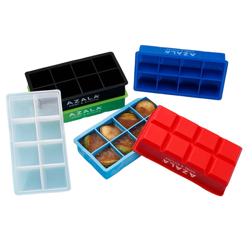 Cubitera de silicona cubos XXL – Rojo