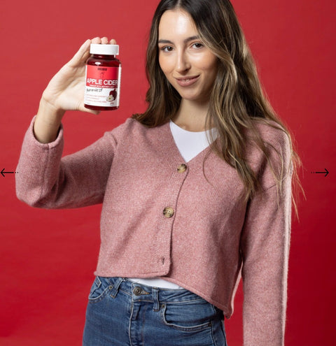 Vinagre de Cidra de Manzana - 70 gomitas - Weider