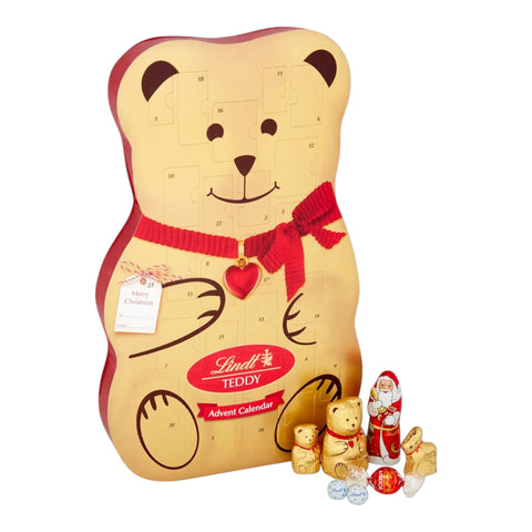 Lindt Teddy - Calendario de Adviento 3D (310 gramos), lujoso