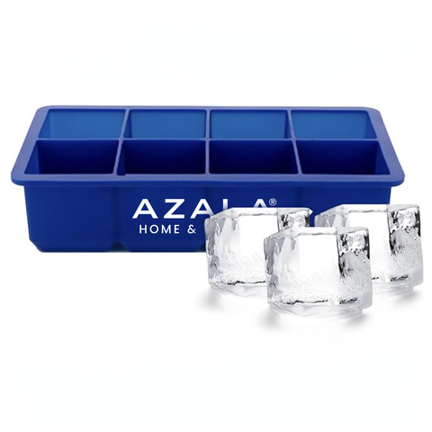 Cubitera de silicona cubos XXL – Azul