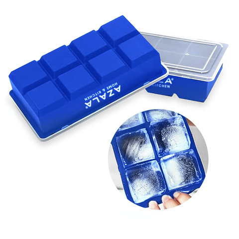 Cubitera de silicona cubos XXL – Azul