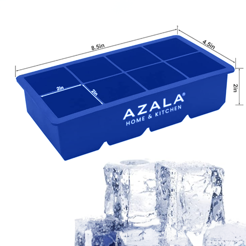 Cubitera de silicona cubos XXL – Azul