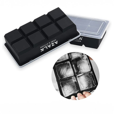 Cubitera de silicona cubos XXL – Negro