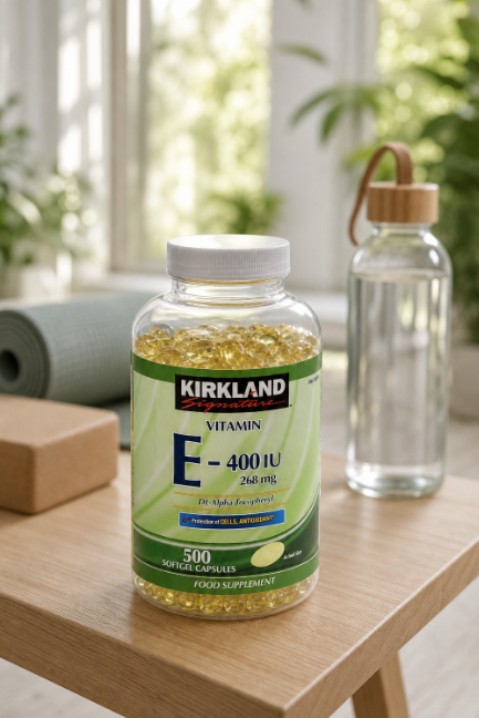 Vitamina E - E-400 IU de dl- alfa tocoferol - 268 mg - 500 tabletas