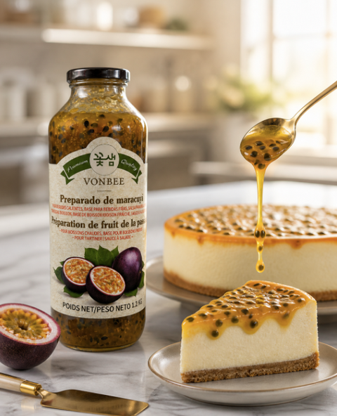 Pure de Passion fruit ( Maracuyá) - 1.2kg. -Vonbee