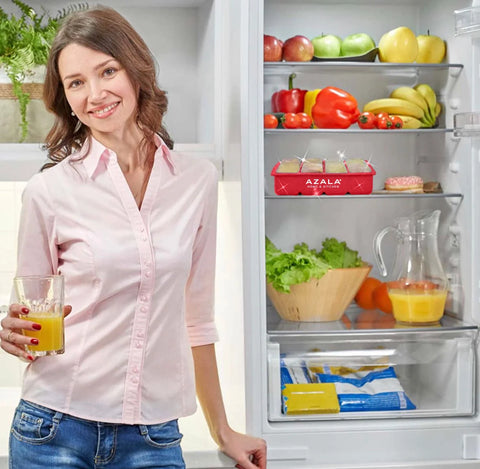 Cubitera de silicona cubos XXL – Rojo