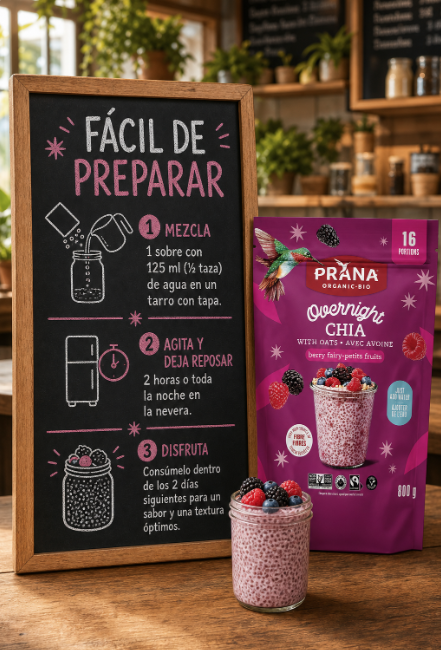Overnight Chia y Avena  -  800g