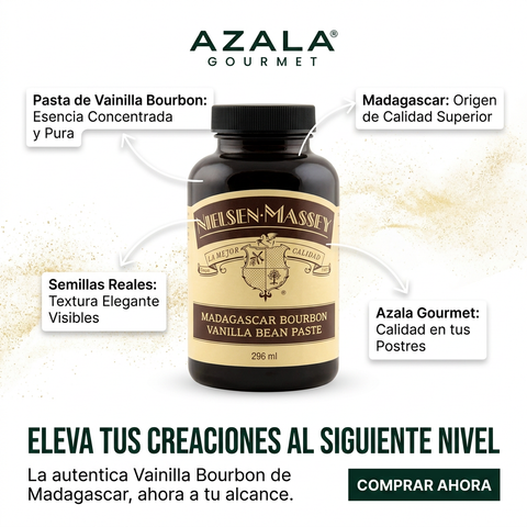 Pasta de Vainilla Bourbon de Madagascar - 296ml-  Nielsen-Massey.