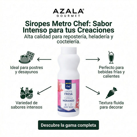 Flavored syrups 1 KG - Metro Chef