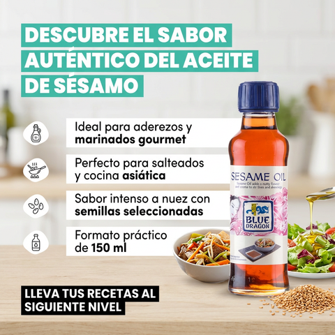 Aceite de Sésamo Blue Dragon - 150 ml