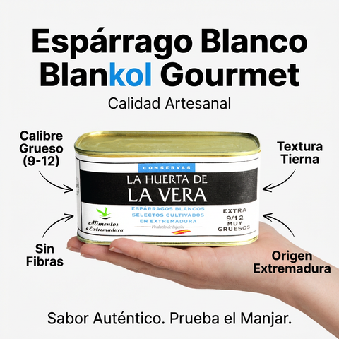 White Asparagus can - 780g - La Huerta De La Vera