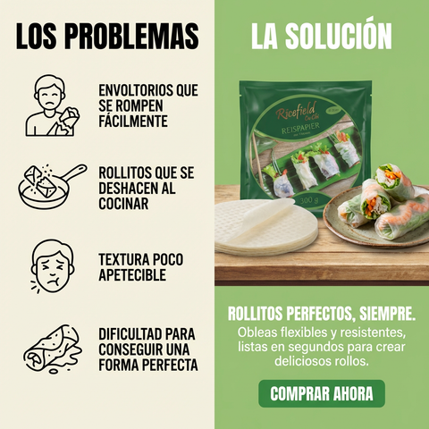 Papel de arroz 22 diámetro - 300g - RICEFIELD