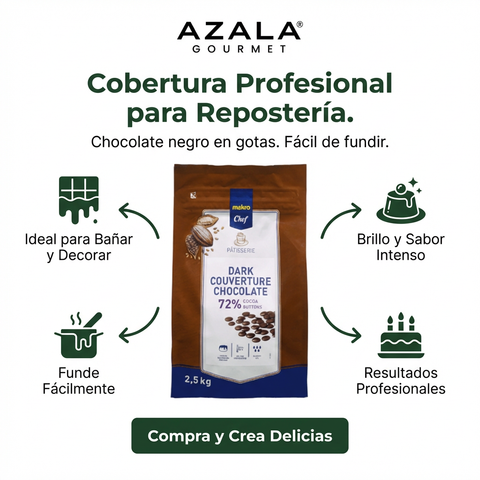 Cobertura Gota - 2,5kg - Makro Chef