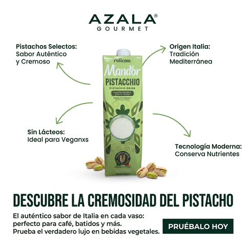 Bebida de pistacho Mand’or - 2x 1L