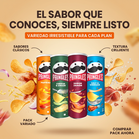 Sonderpackung x 4 - Pringles