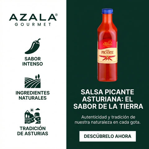 Salsa Picante - 105g y 1 litro - Salsas Asturianas