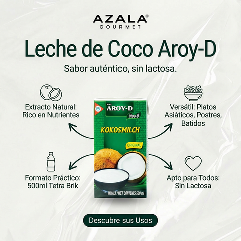 Coconut milk - AROY-D - 500ml