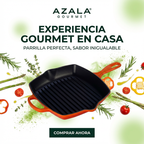 Volcanic Square Skillet Grill - 26 cm - Le Creuset