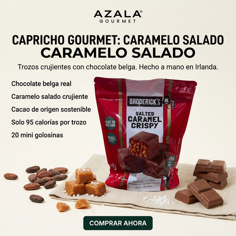 Trozos crujientes de caramelo salado de Broderick Brothers (400 g)
