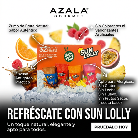 Pack variado de helados- 32 x 60 ml - Sun Lolly