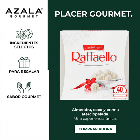 Raffaello Pralines, White Chocolate Coconut Almond Confectionery - 400g - Ferrero