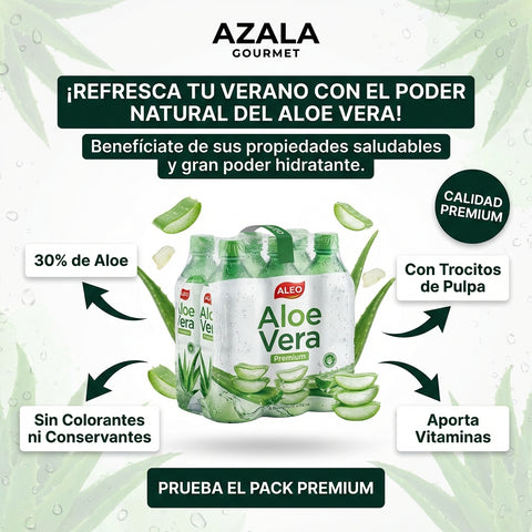 Aloe Vera Getränk - 6x500 ml - Aloe +