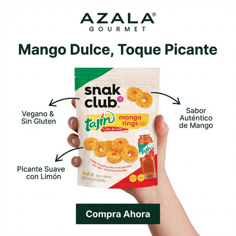 Tajín mango rings - 680g - Snak Club