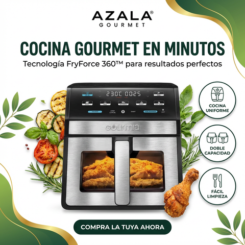 Gourmia 7.6L Digital Air Fryer with Light and Window