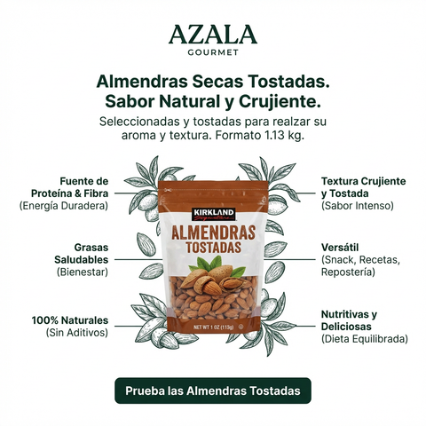 Dry Roasted Almonds - 1.13kg - Kirkland Signature