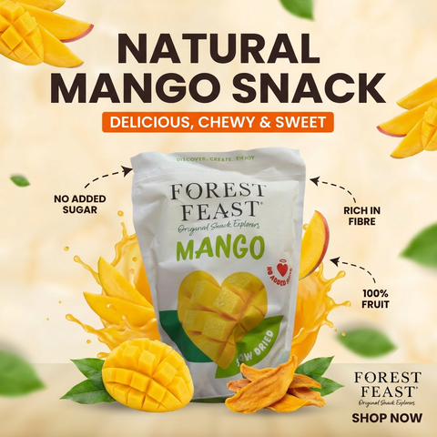 Mango deshidratado - 650g -Forest Feast