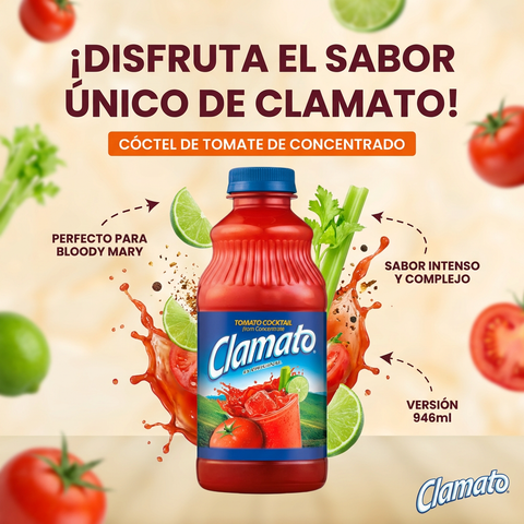 Tomato Cocktail from Concentrate, 946ml - Clamato