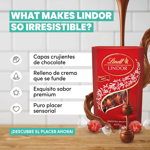 Milk chocolate bonbon - 200g - Lindt