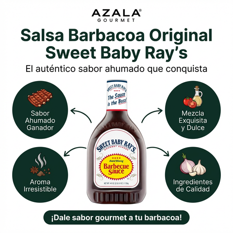 Original gluten-free barbecue sauce - 1.13kg - Sweet Baby Ray's 