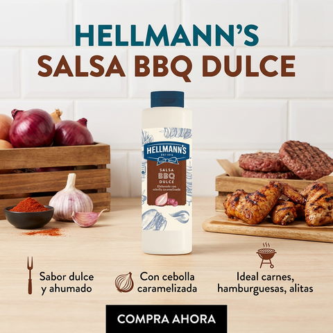 Sweet barbecue sauce - 792ml - Hellmann`s
