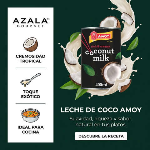 Leche de coco lata - 400ml - Amoy