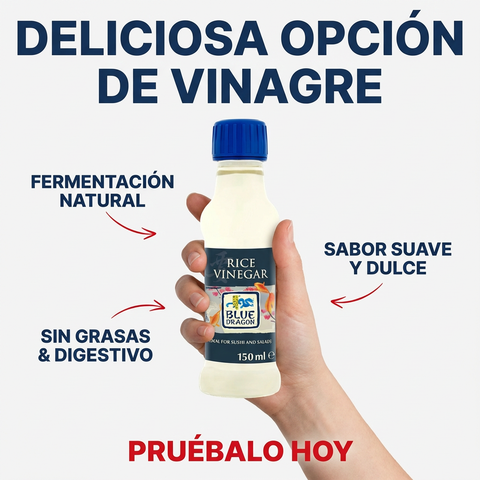Vinagre arroz japon botella - 150ml - Blue Dragon