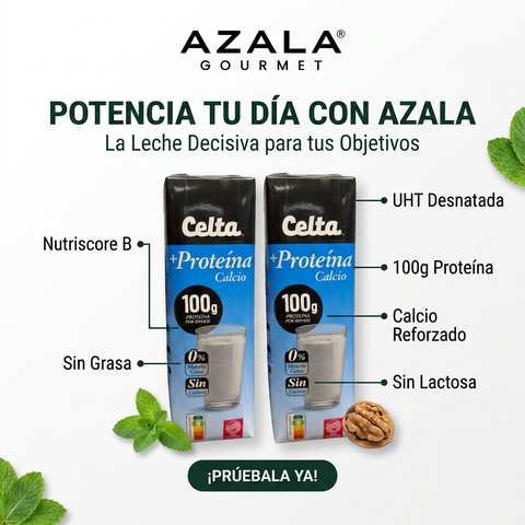 100g de Proteína + calcio - 6x 1 litro  - Celta
