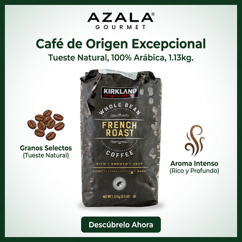 Café en Grano Entero Tostado Francés - 1.13kg - Kirkland Signature