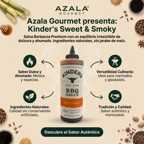 Salsa Barbacoa Sweet & Smoky - 765g - Kinder's