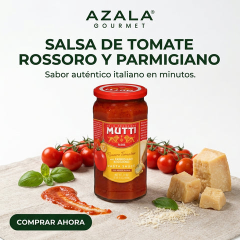 Salsa para pasta sin azúcar Rossoro de tomate y parmigiano reggiano - 680 g (24 oz) - Mutti