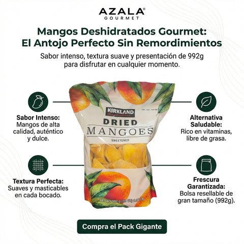 Mangos dulces secos - 992g - Kirkland Signature