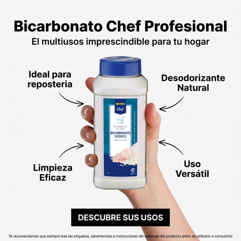 Sodium bicarbonate - 1kg - Metro Chef