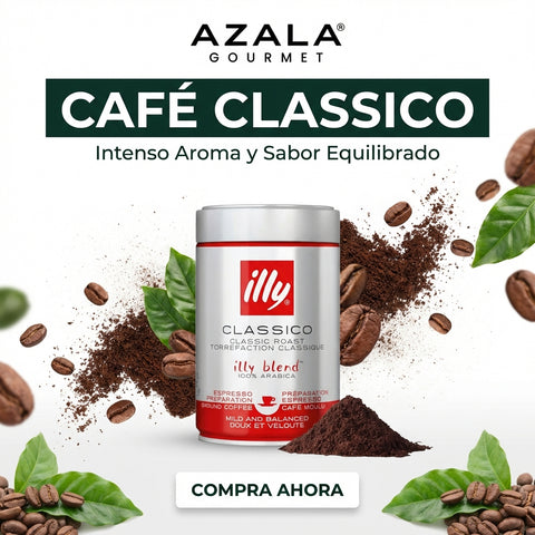 Café Classico Molido del Tueste, 1 Lata de 250 G - Illy