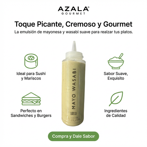 Mayo Wasabi - 300ml - Rioba