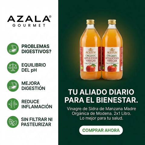Vinagre Sidra de Manzana Madre- 2 LITROS -  - Acetum