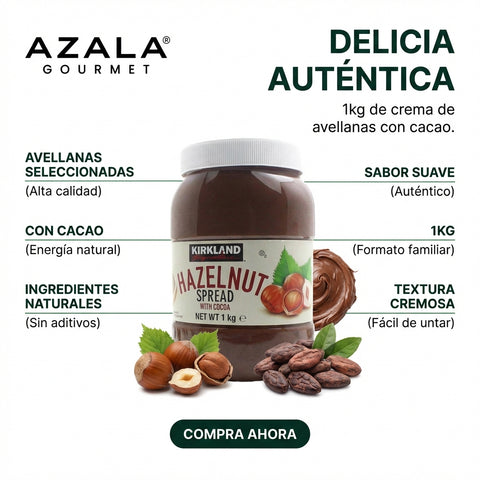 Hazelnut Cream - 1kg - Kirkland Signature