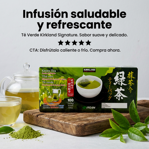 Grüner Tee – 100 Einheiten. – Kirkland Signature