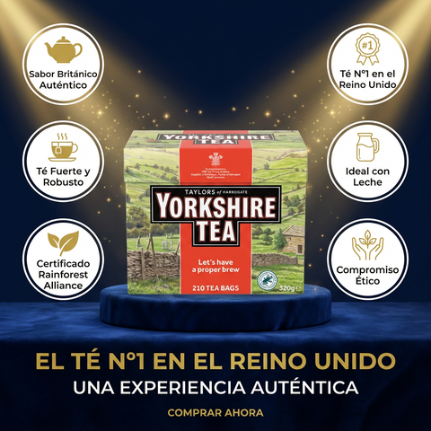 Té Negro - (210 Bolsas 656g ) - Yorkshire Tea