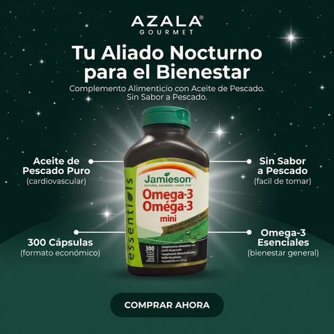 Jamieson Omega-3 - 300 Cápsulas Blandas - Jamieson