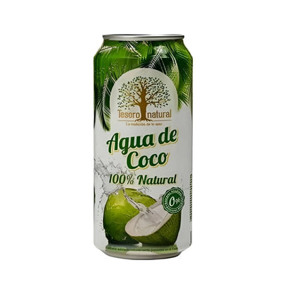 Agua de coco 100% natural - 12x500ml - Tesoro Natural - AZALA GOURMET